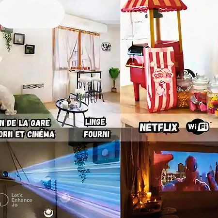 Le Petit Cine - Rouen Gare - Smartloc Immo Apartment Luaran gambar